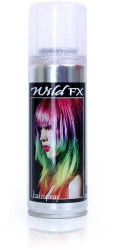 Party Xplosion Haarspray Glitter Zilver