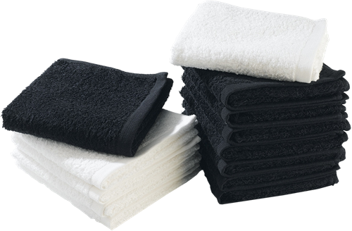 Sibel Handdoekje Zwart 4 Sibel Handdoekje Zwart - Afbeelding 2