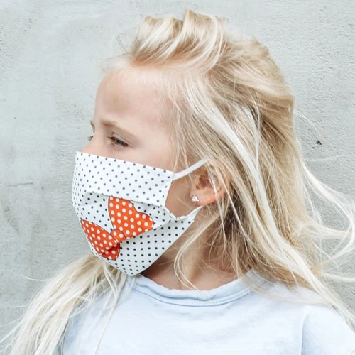 T & M Textiles & More Herbruikbaar Kids Mondkapje Minnie 4 T & M Textiles & More Herbruikbaar Kids Mondkapje Minnie - Afbeelding 2