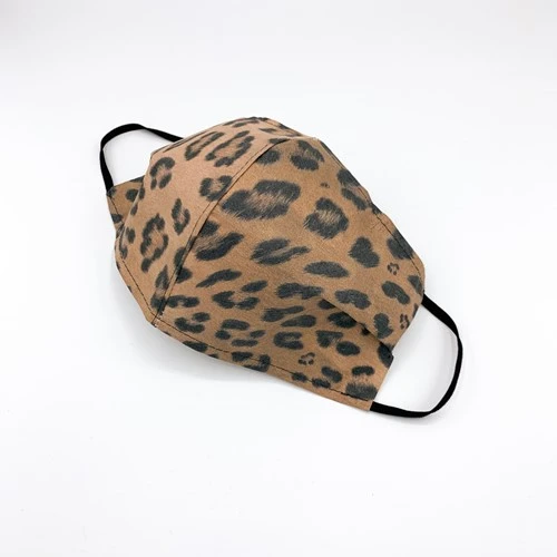 T & M Textiles & More Herbruikbaar Mondkapje Panter Maat M 5 T & M Textiles & More Herbruikbaar Mondkapje Panter Maat M - Afbeelding 3