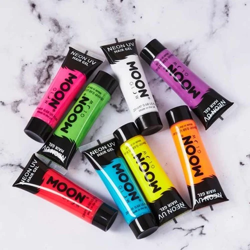 Moon Creations Intense Neon Haar Gel Groen 4 Moon Creations Intense Neon Haar Gel Groen - Afbeelding 2