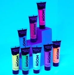 Moon Creations Intense Neon Haar Gel Wit -Glitter Winkel intense neon haar gel wit 3