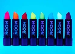 Moon Creations Intense Neon Lipstick Rood -Glitter Winkel intense neon lipstick rood 3