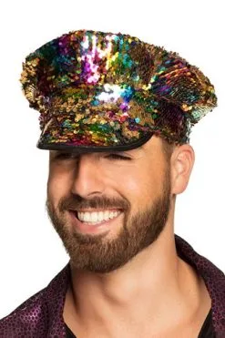 Boland Kapiteinspet Regenboog -Glitter Winkel kapiteinspet regenboog 3