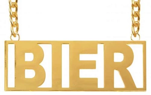 Party Xplosion Ketting Met Hanger Bier 4 Party Xplosion Ketting Met Hanger Bier - Afbeelding 2