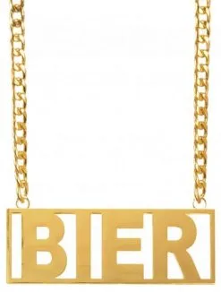 Party Xplosion Ketting Met Hanger Bier