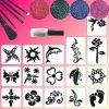 Schmink Specialist Lady Glittertattoo Set -Glitter Winkel lady glittertattoo set