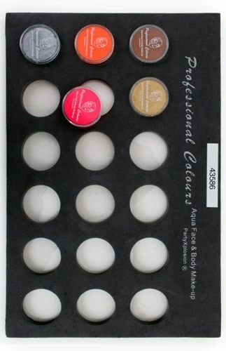 PXP Professional Colours Leeg PXP 10 Gram Schmink Tray 3 PXP Professional Colours Leeg PXP 10 Gram Schmink Tray