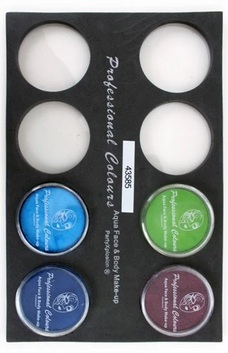 PXP Professional Colours Leeg PXP 30 Gram Schmink Tray 3 PXP Professional Colours Leeg PXP 30 Gram Schmink Tray