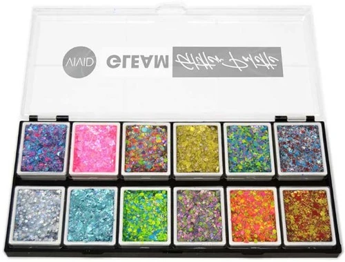 Lets Party Vivid Glitter Gleam Palette 3 Lets Party Vivid Glitter Gleam Palette
