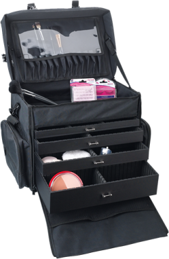 Sibel Make-up Artist Tas & Trolley Professional -Glitter Winkel make up artist bag