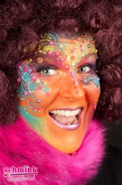 Schmink Specialist Mandala Schminksjabloon -Glitter Winkel mandala schminksjabloon 3 1