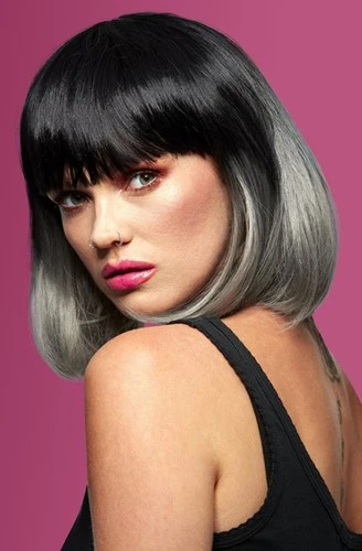 Manic Panic Alien Grey Ombre Glam Doll Pruik 3 Manic Panic Alien Grey Ombre Glam Doll Pruik