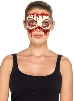 Smiffy's Masker Face Off Prothese -Glitter Winkel masker face off prothese 3