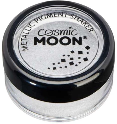 Moon Creations Metallic Pigment Shaker Zilver 3 Moon Creations Metallic Pigment Shaker Zilver