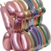 Party Xplosion Modelleerballon Chrome Assortiment -Glitter Winkel modelleerballon chrome assortiment