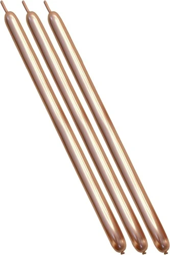 Party Xplosion Modelleerballon Chrome Roze Goud 4 Party Xplosion Modelleerballon Chrome Roze Goud - Afbeelding 2