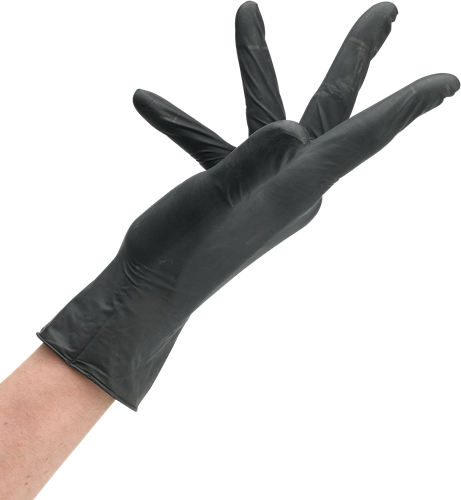 Sibel Nitril Handschoenen Zwart Maat M 3 Sibel Nitril Handschoenen Zwart Maat M