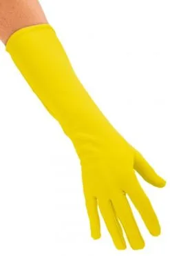 Party Xplosion Pieten Handschoenen Set Geel