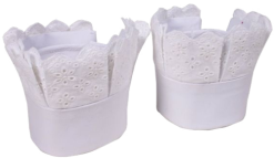 Schmink Specialist Pieten Manchetten Deluxe Wit