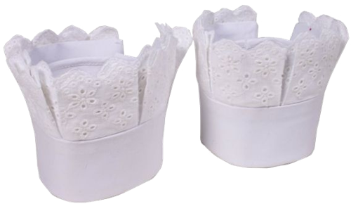 Schmink Specialist Pieten Manchetten Deluxe Wit 3 Schmink Specialist Pieten Manchetten Deluxe Wit