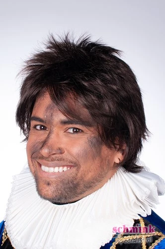 Schmink Specialist Pieten Pruik Pablo 4 Schmink Specialist Pieten Pruik Pablo - Afbeelding 2