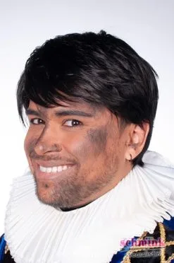 Schmink Specialist Pieten Pruik Pepito -Glitter Winkel pieten pruik pepito 2