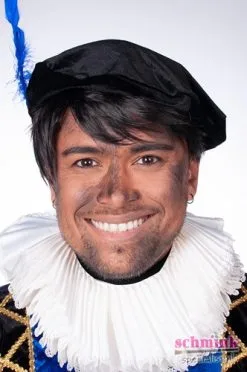 Schmink Specialist Pieten Pruik Pepito -Glitter Winkel pieten pruik pepito 3