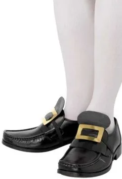 Smiffy's Pieten Schoengesp Metaal Goud