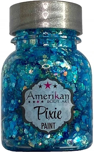 Amerikan Body Art Pixie Paint Glittergel Blue Monday 3 Amerikan Body Art Pixie Paint Glittergel Blue Monday