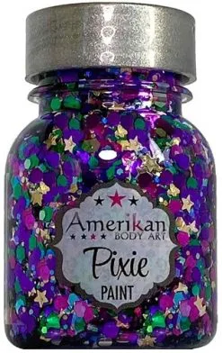 Amerikan Body Art Pixie Paint Glittergel Mardi Gras
