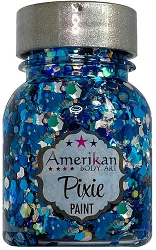 Amerikan Body Art Pixie Paint Glittergel Midnight Blue 3 Amerikan Body Art Pixie Paint Glittergel Midnight Blue