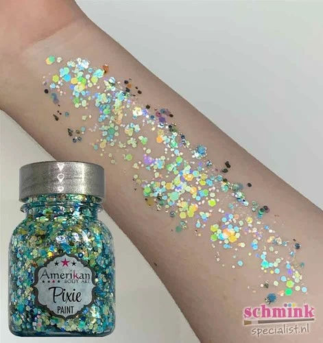 Amerikan Body Art Pixie Paint Glittergel Splash 4 Amerikan Body Art Pixie Paint Glittergel Splash - Afbeelding 2