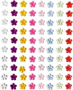 PXP Professional Colours Plaksteentjes Bloemetjes 80 Stuks