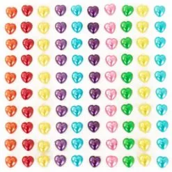 PXP Professional Colours Plaksteentjes Pearl Hartjes 100 Stuks