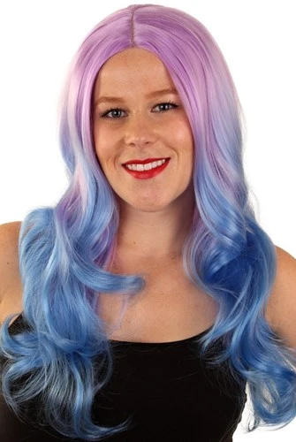 Party Xplosion Pruik Lexi Lila Blauw Lang Haar 3 Party Xplosion Pruik Lexi Lila Blauw Lang Haar