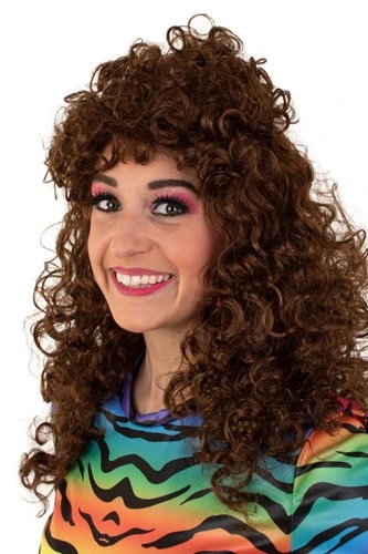 Party Xplosion Pruik Lola Lang Krullend Bruin 3 Party Xplosion Pruik Lola Lang Krullend Bruin