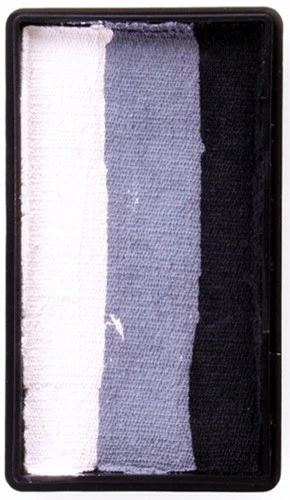 PXP Professional Colours PXP Splitcake Schmink Black Tie 3 PXP Professional Colours PXP Splitcake Schmink Black Tie