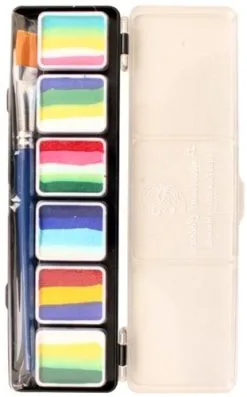 PXP Professional Colours PXP Splitcake Schmink Palet 6 B