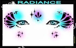 ShowOffs Body Art Radiance Masker Schmink Sjabloon