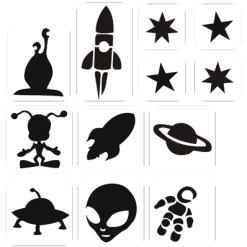 Schmink Specialist Ruimte Glittertattoo Sjablonenset