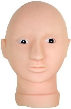 PXP Professional Colours Schmink Oefenhoofd Met Masker En Tafelklem