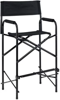 E-zup Schmink Stoel Zwart Incl. Draagtas