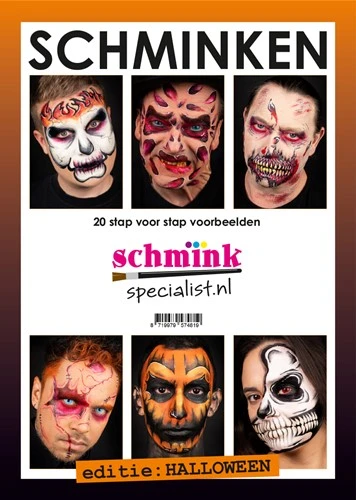 Schmink Specialist Schminkboek Schminken Editie Halloween 5 Schmink Specialist Schminkboek Schminken Editie Halloween - Afbeelding 3