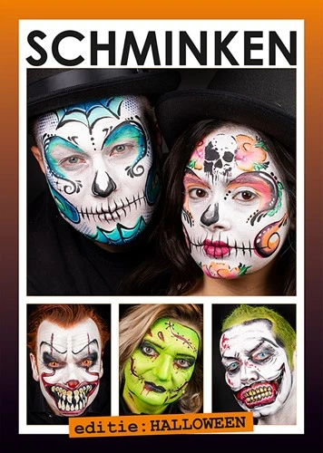 Schmink Specialist Schminkboek Schminken Editie Halloween 3 Schmink Specialist Schminkboek Schminken Editie Halloween