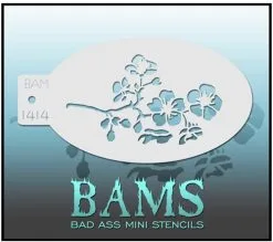 Bad Ass Stencils Schminksjabloon Bad Ass BAM 1414