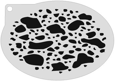 Schmink Specialist Schminksjabloon Bloedvlekken 3 Schmink Specialist Schminksjabloon Bloedvlekken