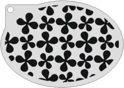 Schmink Specialist Schminksjabloon Bloemenpatroon