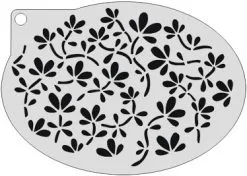 Schmink Specialist Schminksjabloon Bloempjes