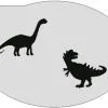 Schmink Specialist Schminksjabloon Dino -Glitter Winkel schminksjabloon dino 2